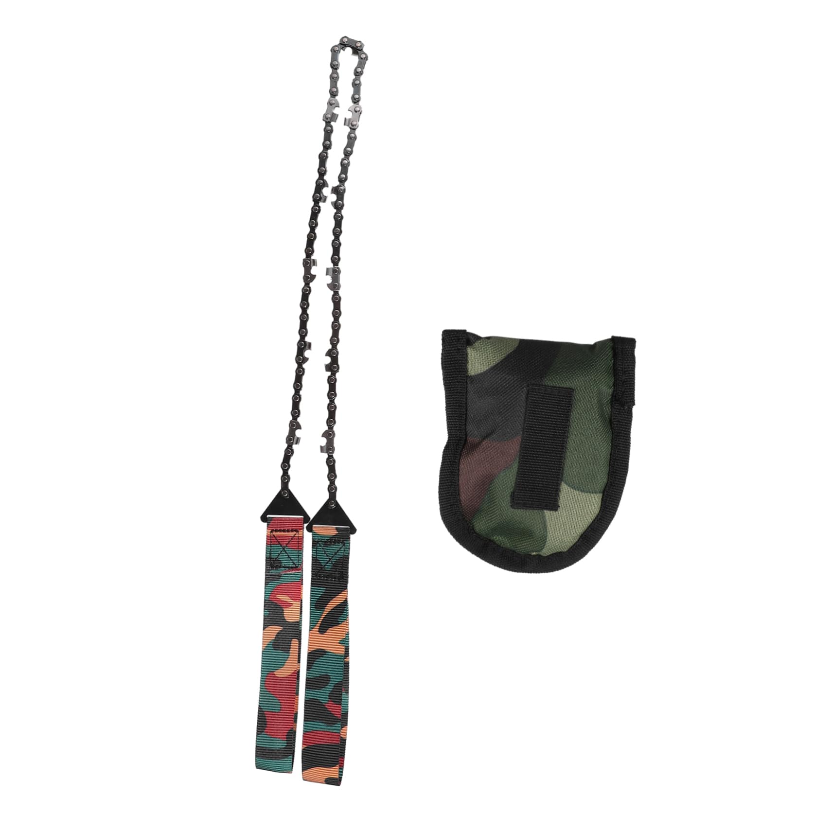 Garneck Hand Tug-of-war Survival Saw Wire Camping Gear Small Hand Chainsaw for Garden Trimming