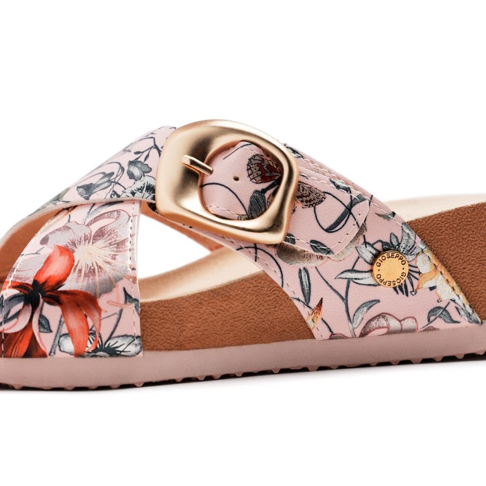GIOSEPPO Sandalias Flores CUÑA Uxbridge