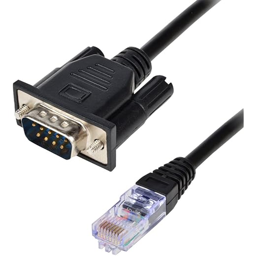 LFHUKEJI RJ45 to RS232 Adapter 9.8Ft