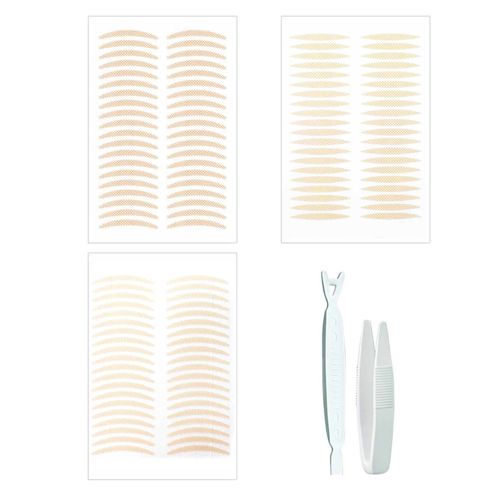 Double Eyelid Tape,660 Pcs Invisible Eyelid Lifter Strips,Eyelid Lifter,Eyelid Tape for Hooded Eyes,Eyelid Sticker,Instant Eye Lift Tape for Hooded,Droopy, Uneven, Single Eyelids