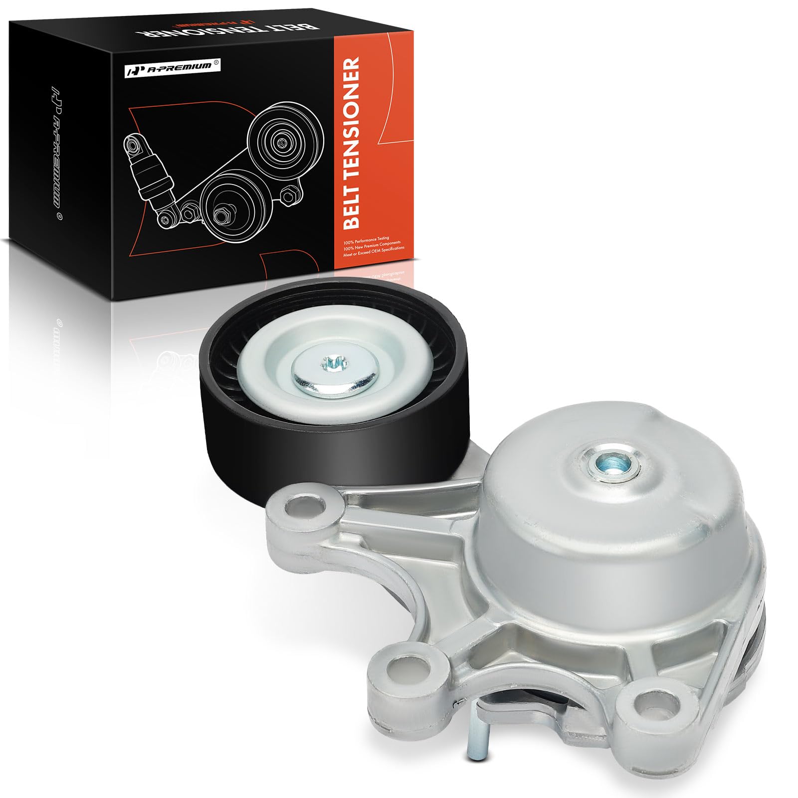 A-Premium Belt Tensioner Assembly with Pulley Compatible with BMW 228i 320i 320i x328i 328i x528i 528i x428i xGran Coupe X1 X3 X4 Z4 2.0L, Replace# 11287594969