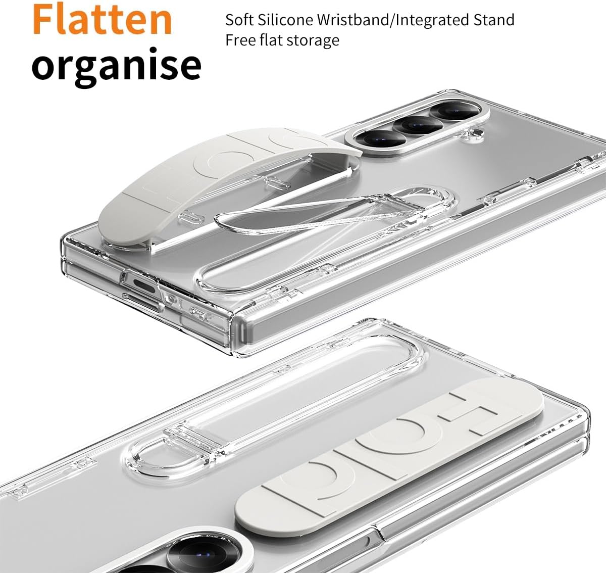 Business-style phone wallet case Compatible with Samsung Galaxy Z Fold 7 Case with Stand Built-in Screen Protector, Hinge Protective Case Full-Body Shockproof Protective Phone Case Compatible with Gal