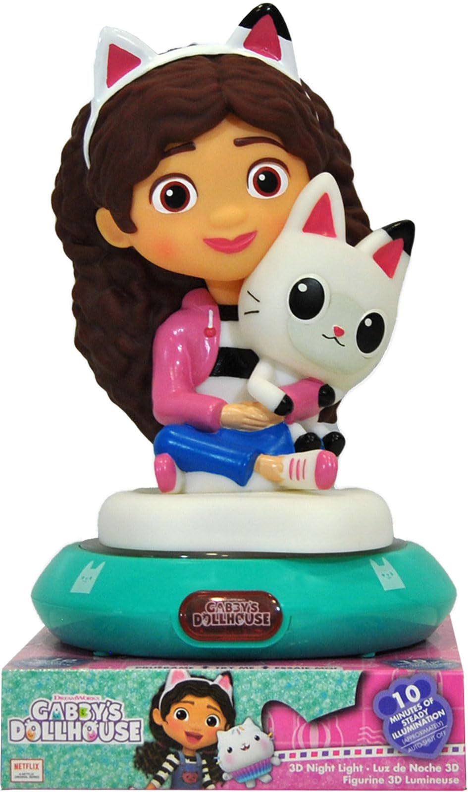 Kids Licensing Lampe Led 3D Gabby's Dollhouse 25 cm
