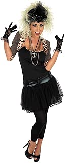 Womens 80s Pop Diva Costume Celebrity Singer Decades Outift - coolthings.us