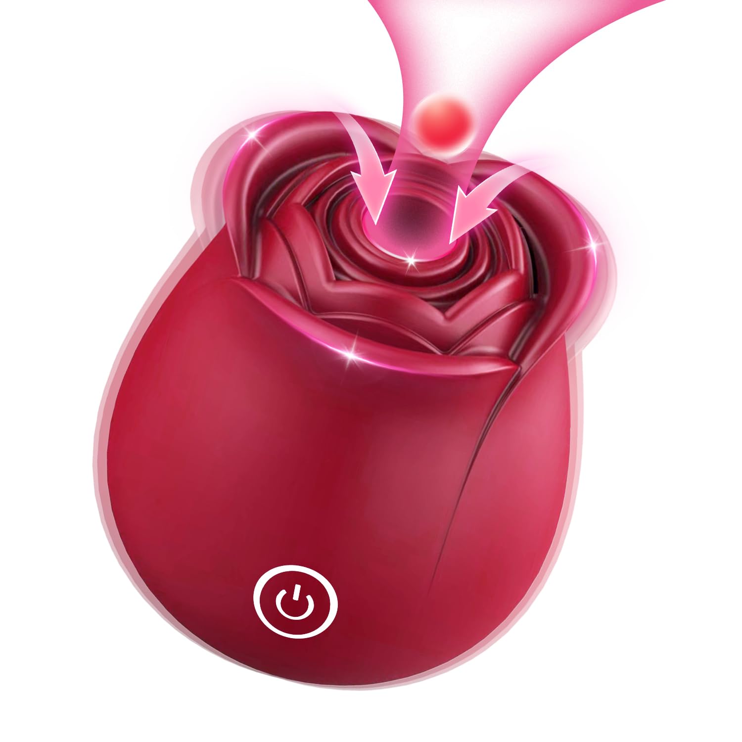 Amazon.com: Flower Rose Toy Pleasure Tools Clitoral Rose Vibrator for Women  Couple, Powerful Sex Dildo Rose Toys with 10 Suction Modes : Health &  Household