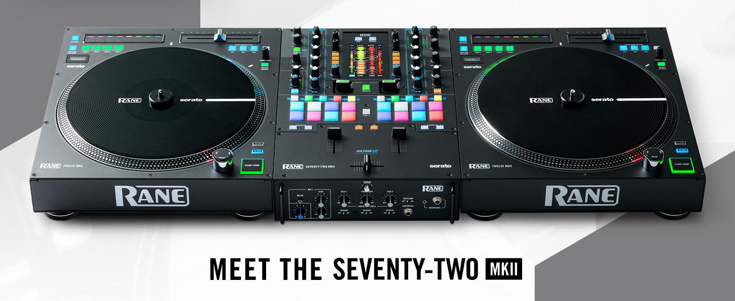 Amazon.com: RANE Seventy-Two MKII - Mezclador profesional de DJ de