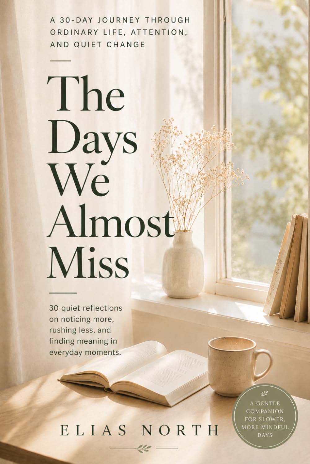 The Days We Almost Miss: A 30-Day Journey Through Ordinary Life and Quiet Observations