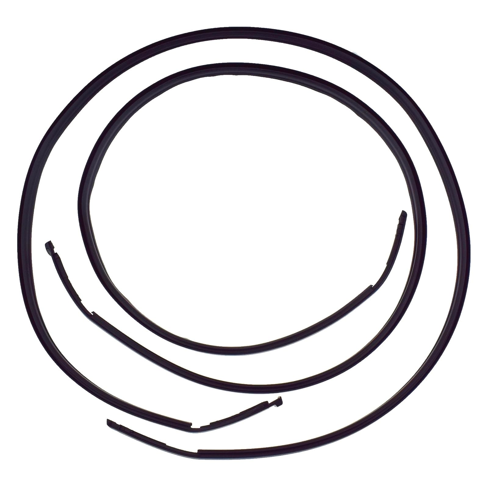 Left Right Side Roof Moulding Rubber Weatherstrip for Nissan