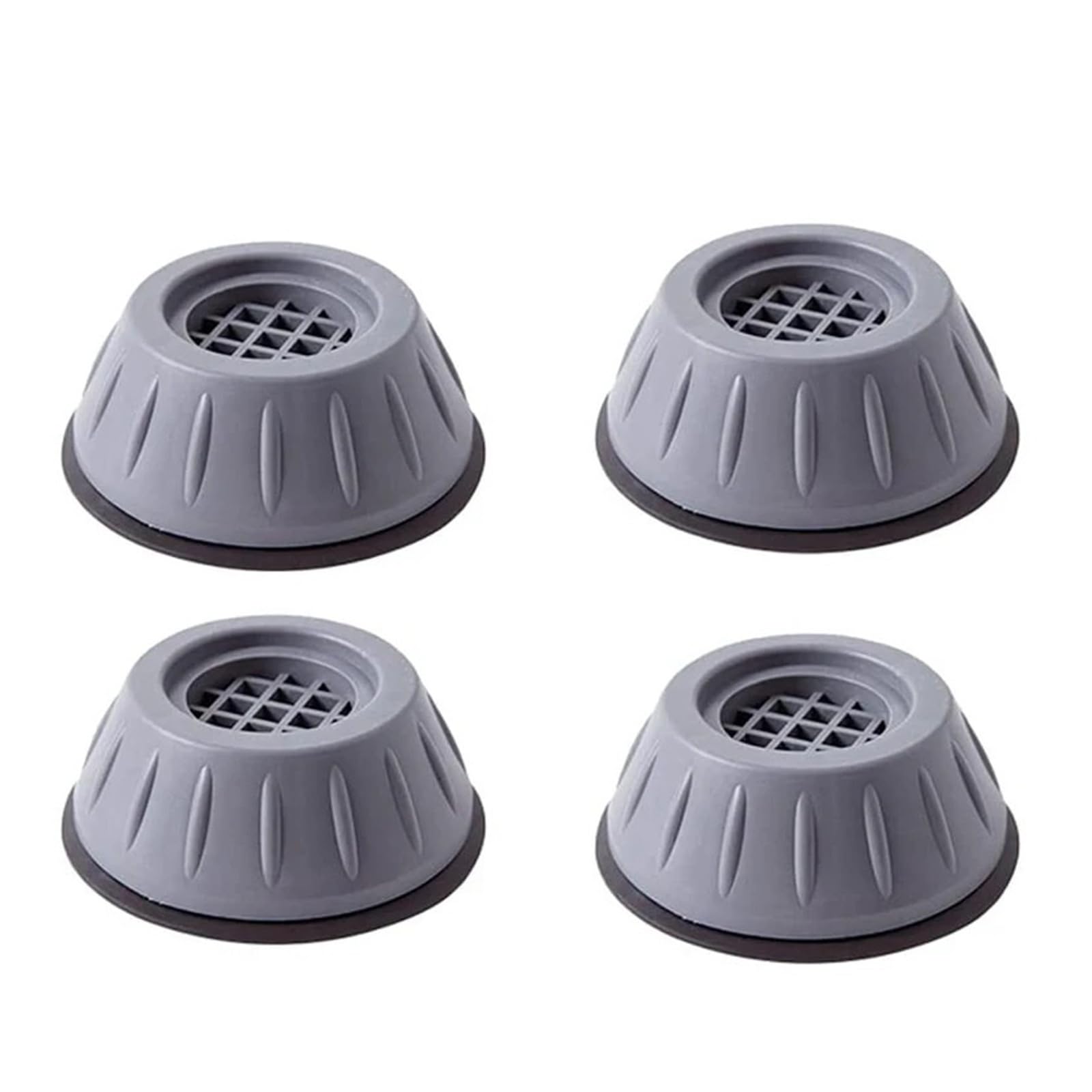 4 almohadillas de goma antivibración, amortiguadores silenciosos, soporte universal para lavadora, refrigerador, muebles, almohadillas para pies