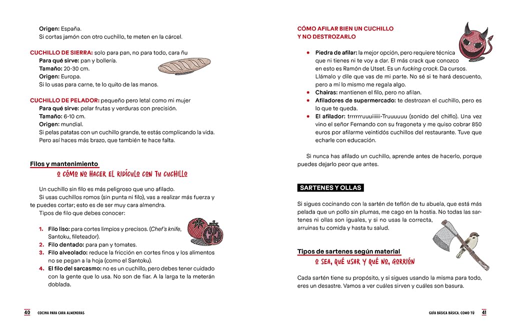 Cocina para cara almendras: Las mejores recetas de @BdeVikingo (No ficción)