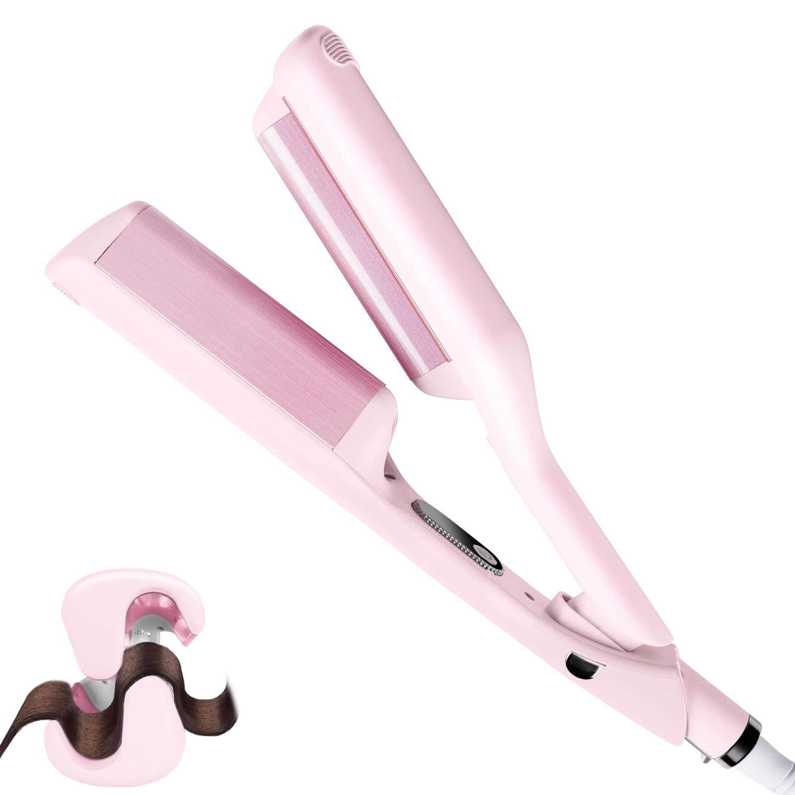 Amazon.com: 1 1/4 Inch Hair Waver Crimper,Cimper Tool Hair Crimper