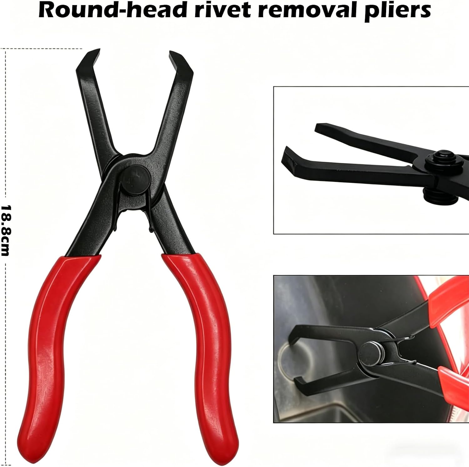 6PCS Hose Clamp Pliers Set,Hose Clamp tool kit | Set with Multiple Jaw Sizes, Perfect for DIY Home Use and Auto Repair Projects (6)