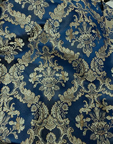 Luxurious Burgundy Damask Jacquard Brocade Fabric - 110" Extra Wide, Sold by the Yard for Elegant Upholstery and Décor 5 Luxurious Burgundy Damask Jacquard Brocade Fabric - 110" Extra Wide, Sold by the Yard for Elegant Upholstery and Décor - Image 4