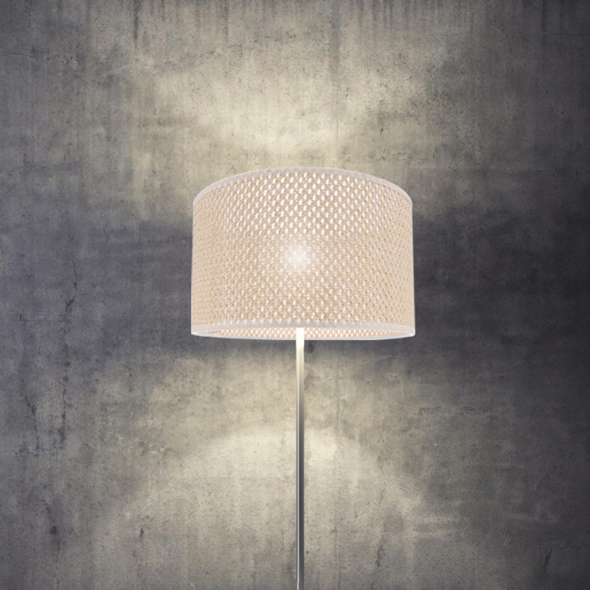 Gewebter Lampenschirm E27 Modern Elegant für Tischlampen