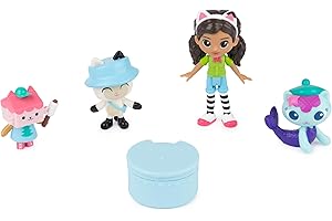 Campfire Gift Pack with Gabby Girl, Pandy Paws, Baby Box, & Mercat Toy Figures
