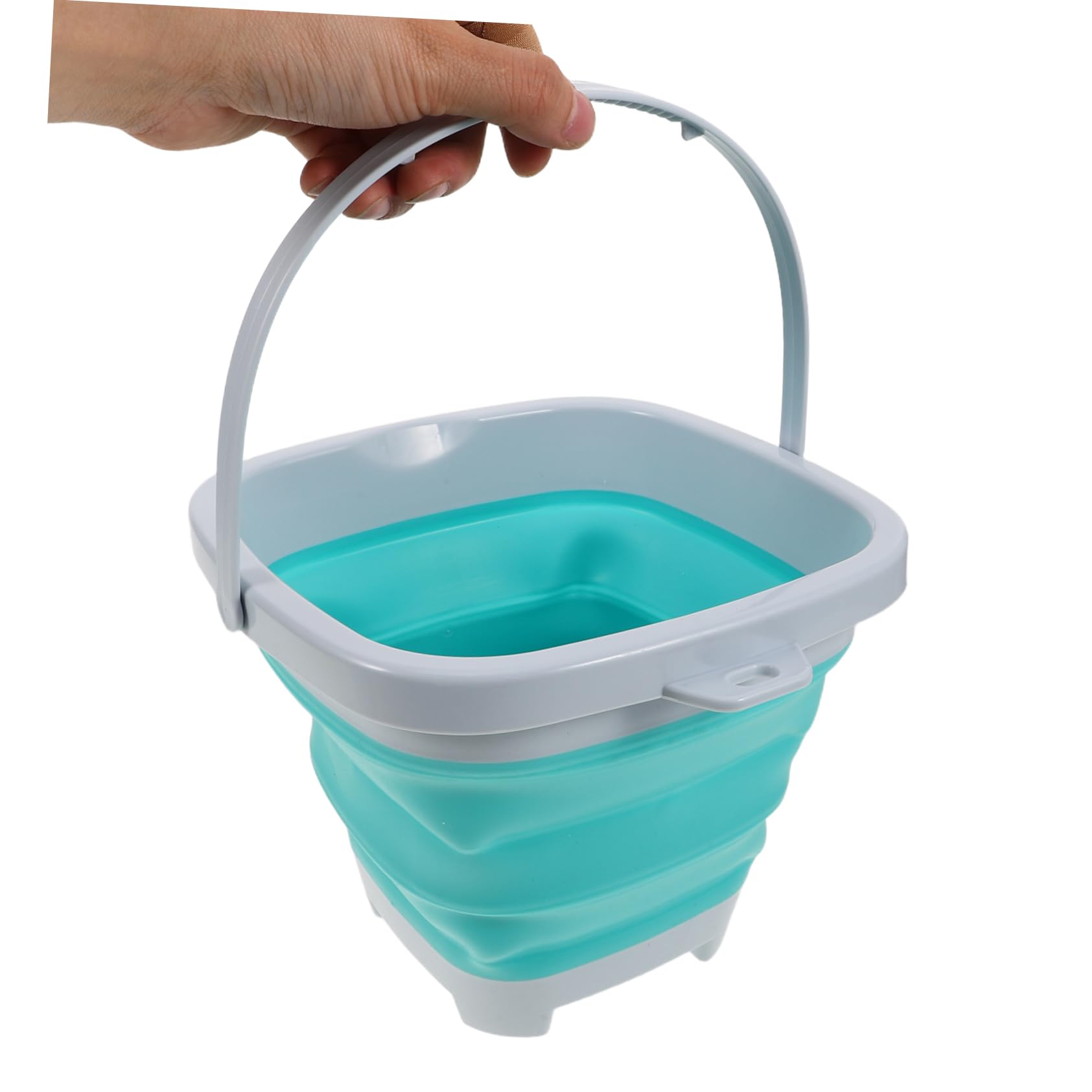 Yardwe Juguetes de Playa Plegables para Herramientas de Cubo Plegable y Pala de Juguete para Vacaciones de Verano Fiestas la Playa y Aventuras al Aire