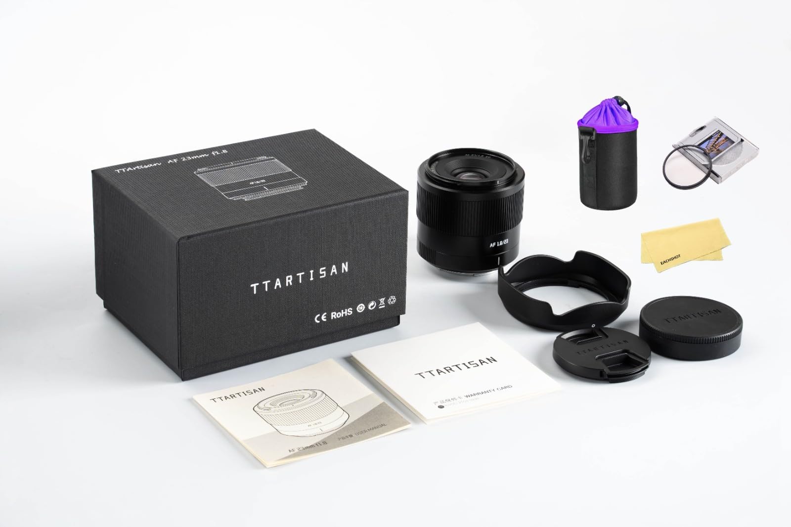 Amazon.com : TTARTISAN AF 23mm f1.8 APS-C Frame Lens for Fuji X