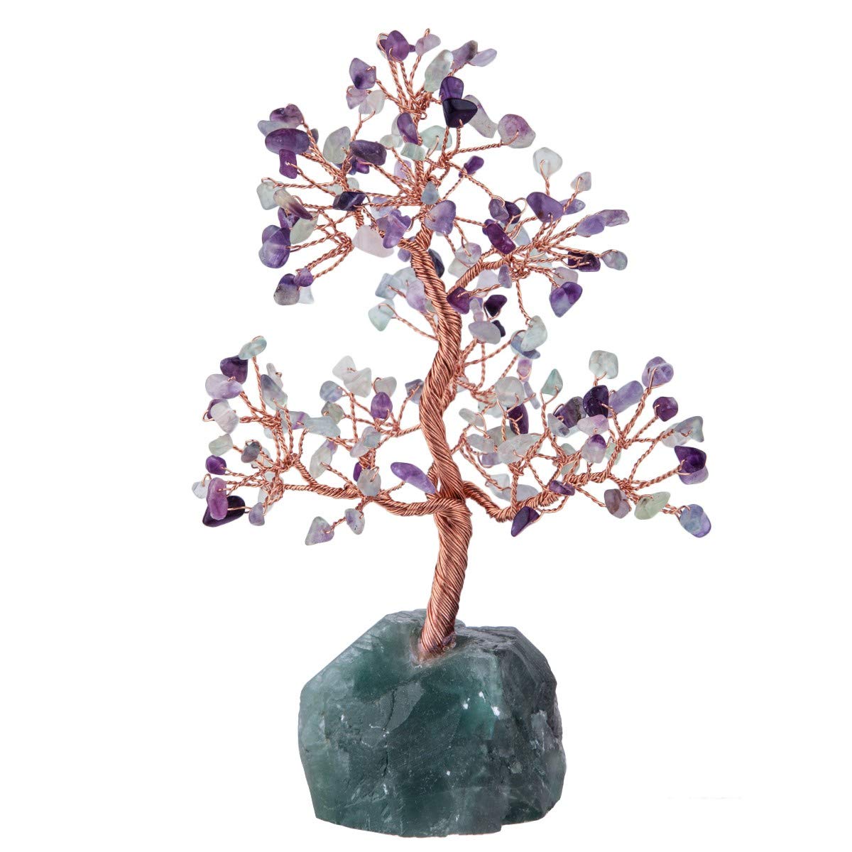 Fluorite arbre de vie pour créer un coin zen et méditation chez soi