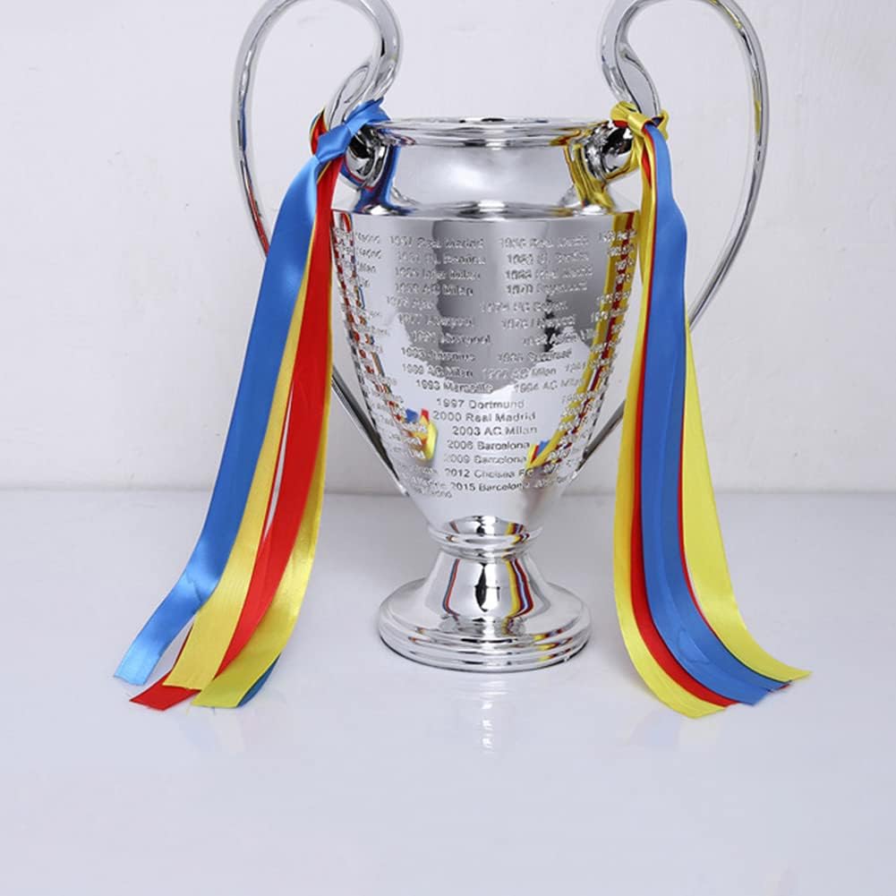 Oggetto da Collezione, Trofeo del Campionato di Calcio della Lega Replica Personalizzato con Orecchie Grandi da Collezione for Tifosi(44cm)