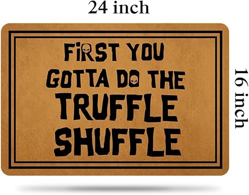 Miniatura 3 de Tapetes de bienvenida para puerta delantera, entrada al aire libre, tapete de goma antideslizante para el hogar, interior, granja, divertidas