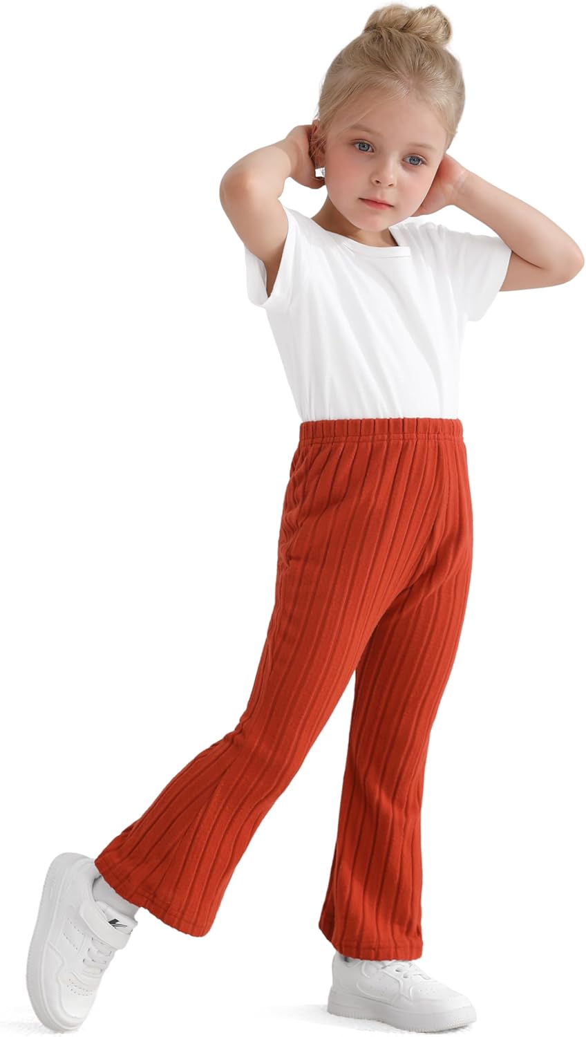 幼児 赤ちゃん 女の子 秋 ベル ボトムス パンツ フリル フレア パンツ ソフト フリース ズボン 子供用