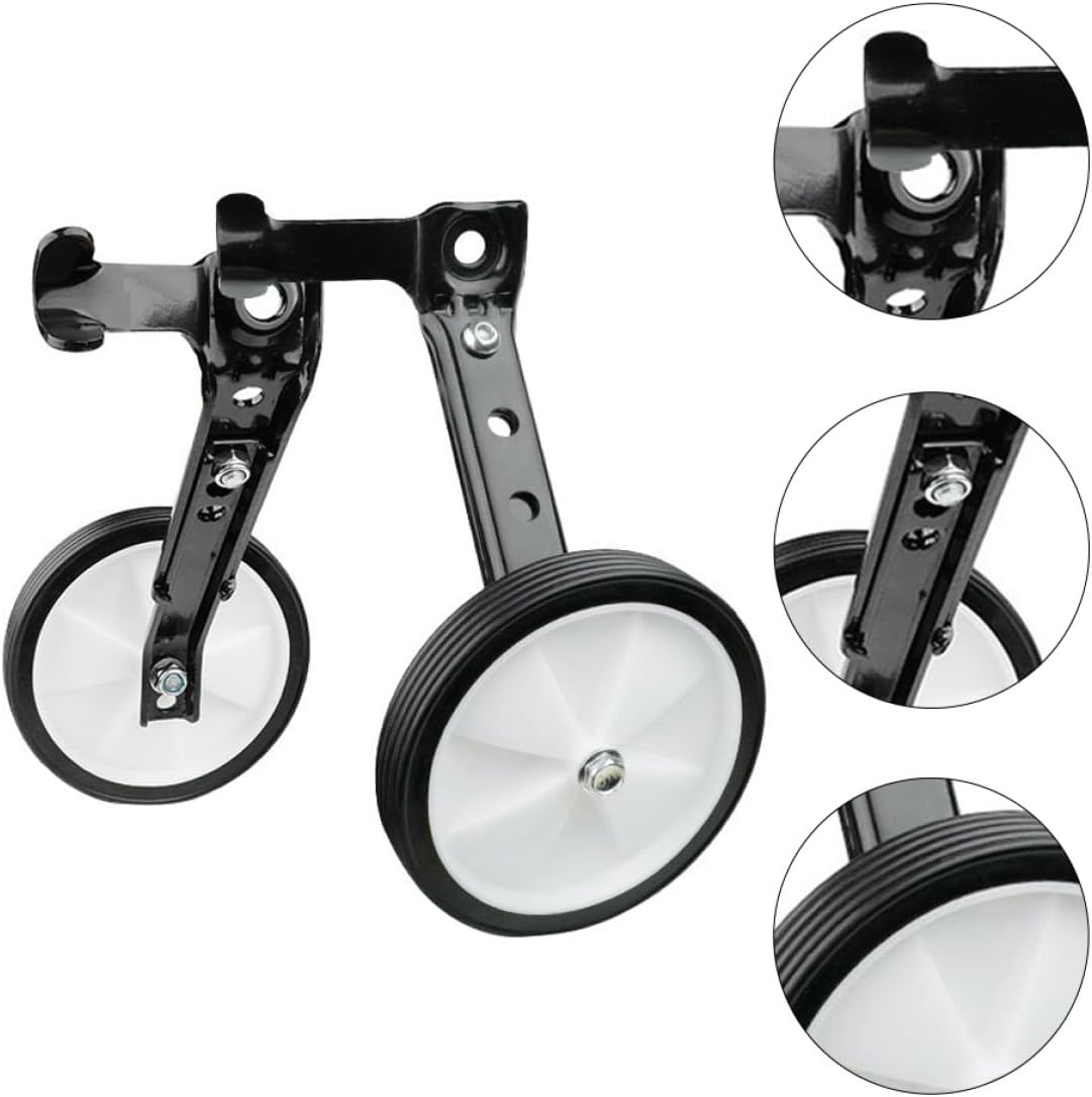 Bike Training Wheels Rear Wheel Adjustable Bike Support Balance for Boys Beginners Bicycle Accessories