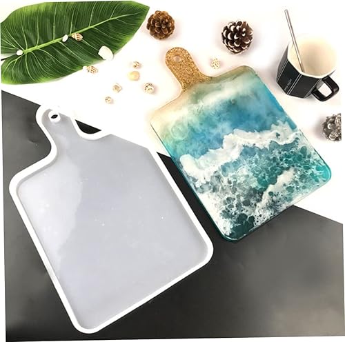 Miniatura 7 de Anneome Molde para tabla de cortar, espejo, decoración de pared, tablero de charcutería, molde de bandeja de joyería de silicona, moldes de silicona