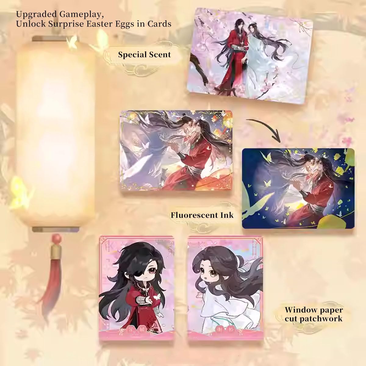 Heaven Official Blessing TCG Card Four Seasons Booster Packs Official Trading Card- Collectible Decks (Autumn)