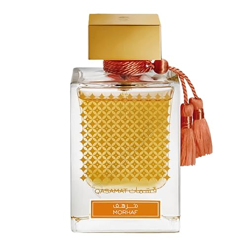 RASASI Qasamat Morhaf - Eau de Parfum en espray unisex, 2.1 onzas