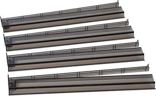 Miniatura 8 de GUSTARIA Mah Jongg - Estante y empujador de azulejos todo en uno, combo de estante y empujador de acrílico transparente, modernos bastidores de