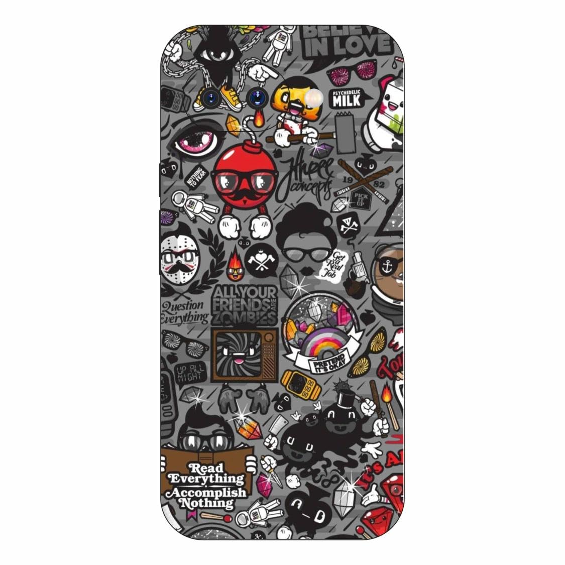 Mobile Skins Compatible with Google Pixel 10A 5G Skin Not Back Cover, Camera & Back Protector Mobile Skin Wrap; Google Pixel 10A 5G-DP-200-image-6