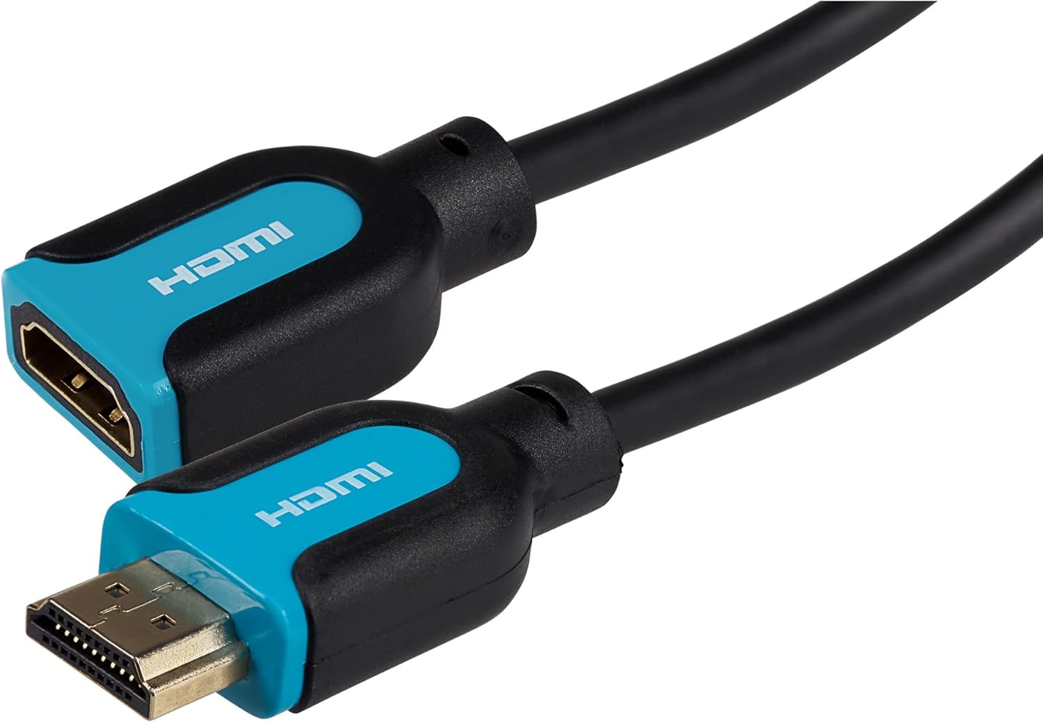 Maplin HDMI Extension Cable 3m, 4K 30Hz Male to Female Adapter, Ultra HD High Speed, ARC/HDR/3D, Ethernet, Compatible with TVs, Monitor, PS4/5, Xbox, Projector, Soundbar, Sky Box, PC, Laptop, Apple TV