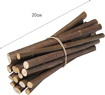 Amazon|Milageto 50本 木製小枝 クラフト小枝 アート 素朴な Amazon|Milageto 50本 木製小枝 クラフト小枝 アート 素朴な