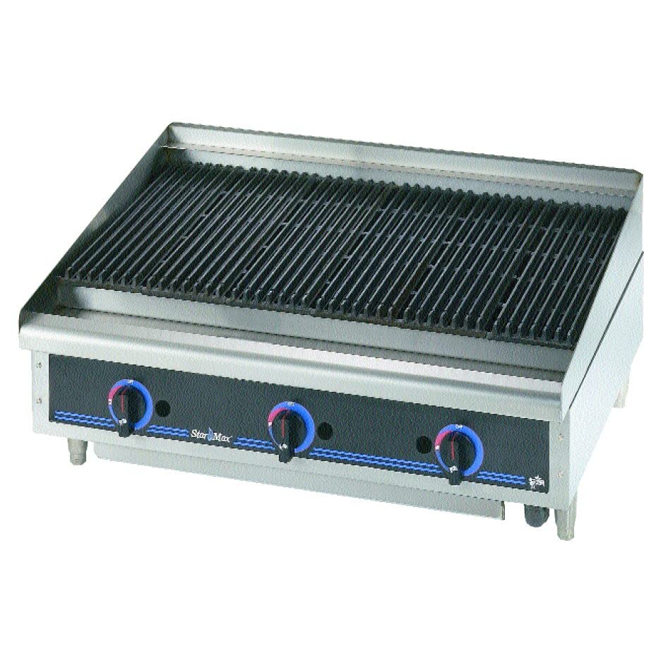 Star 6036CBF Star-Max 36" Lava Rock Gas Charbroiler