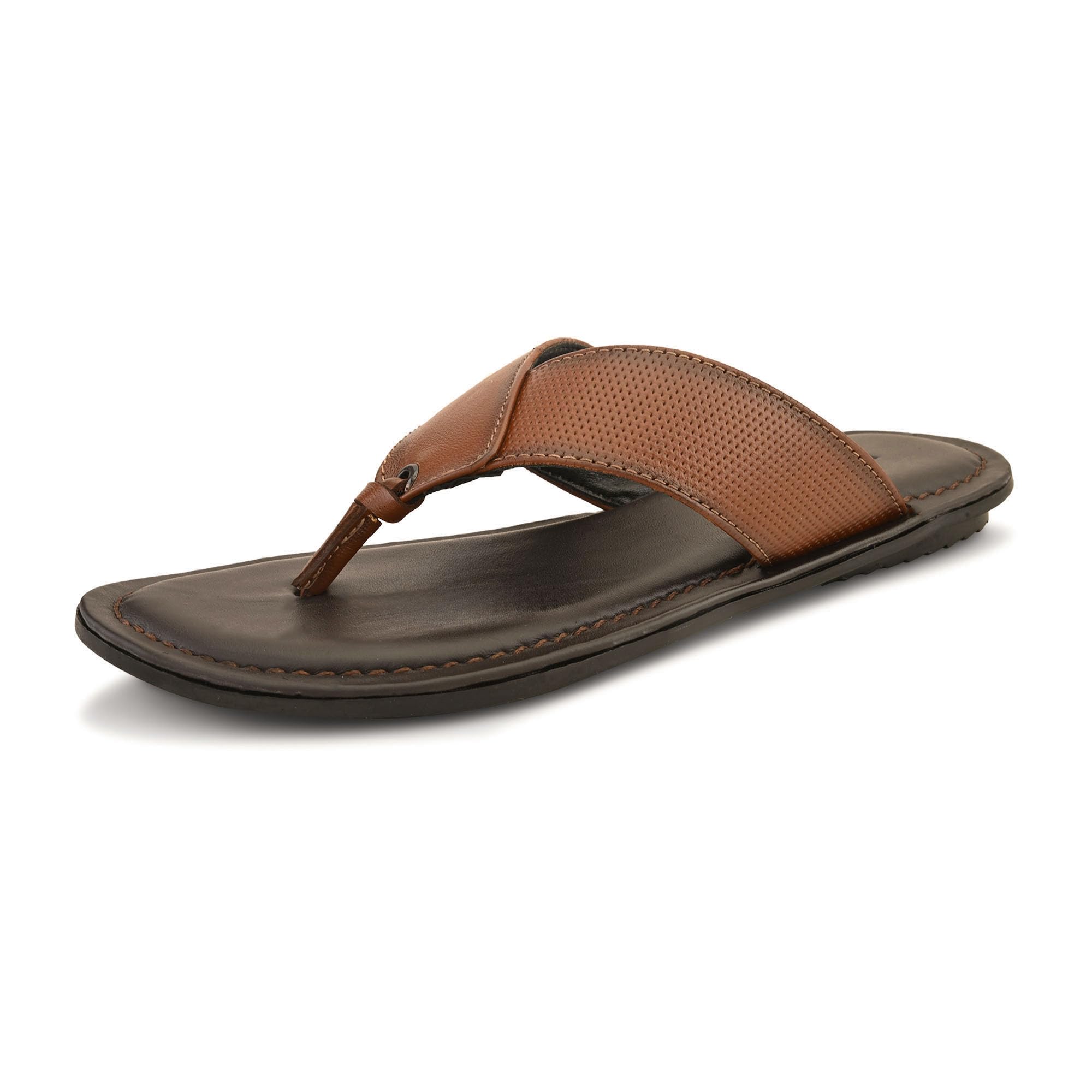 Sandal for Men | Grip Insole for Stability | Traditional Look with Leather made | Comfortable Casual look sandal for Men's (4044)-image-5