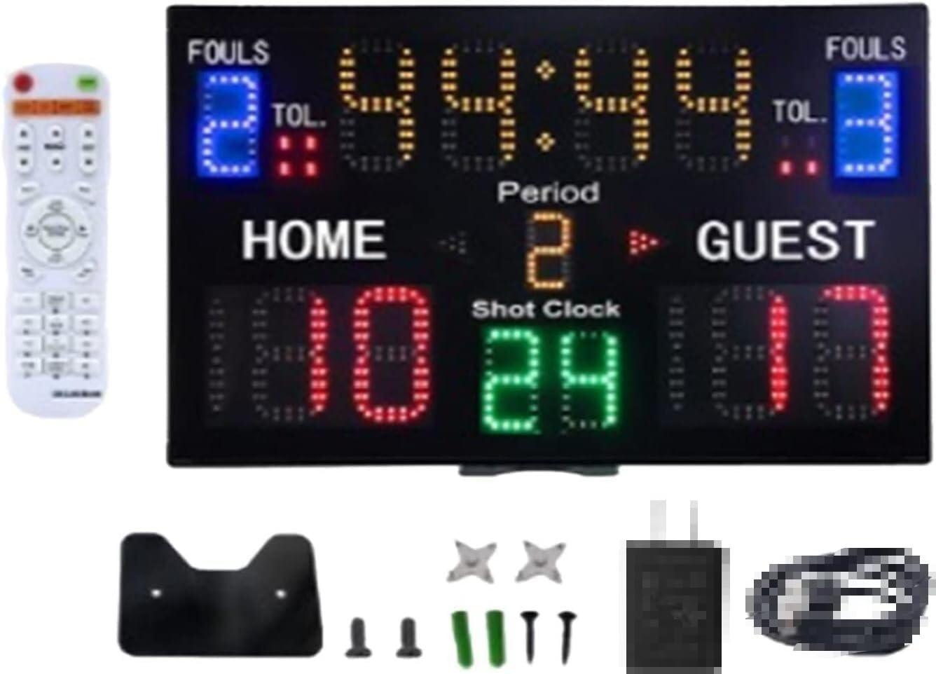 Electronic Scoreboard Multifunctional Indoor Basketball Scoreboard Timer Indoor Desktop