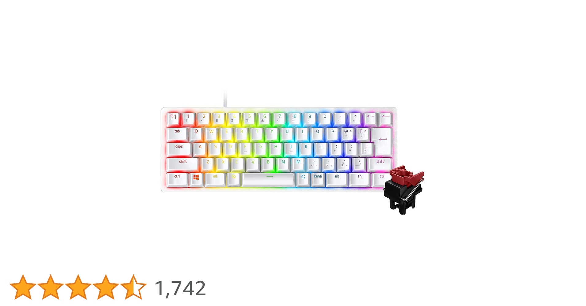 Razer Huntsman Mini JP日本語配列 Amazon.co.jp: Razer Huntsman Mini JP 小型 ゲーミング