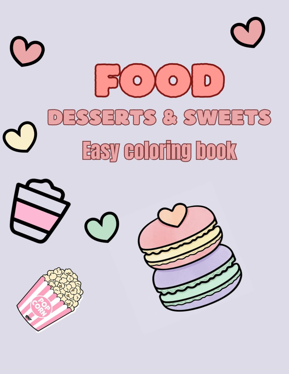 Food coloring book desserts & sweets