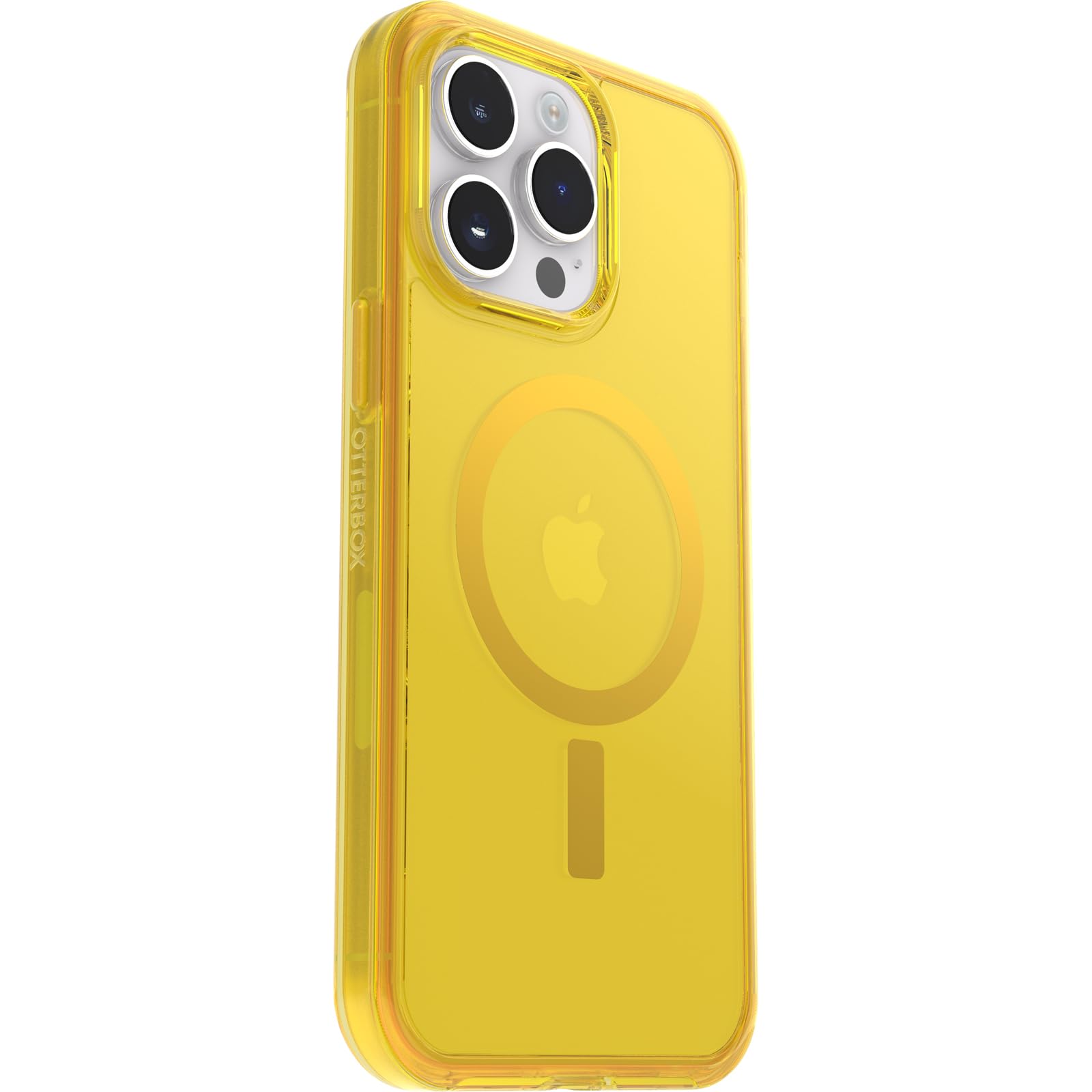 OtterBox Cover per iPhone 14 Pro Max Symmetry+ Clear per MagSafe, Resistente a shock e cadute, Sottile, Testata 3x norme MIL-STD 810G, Sun Day