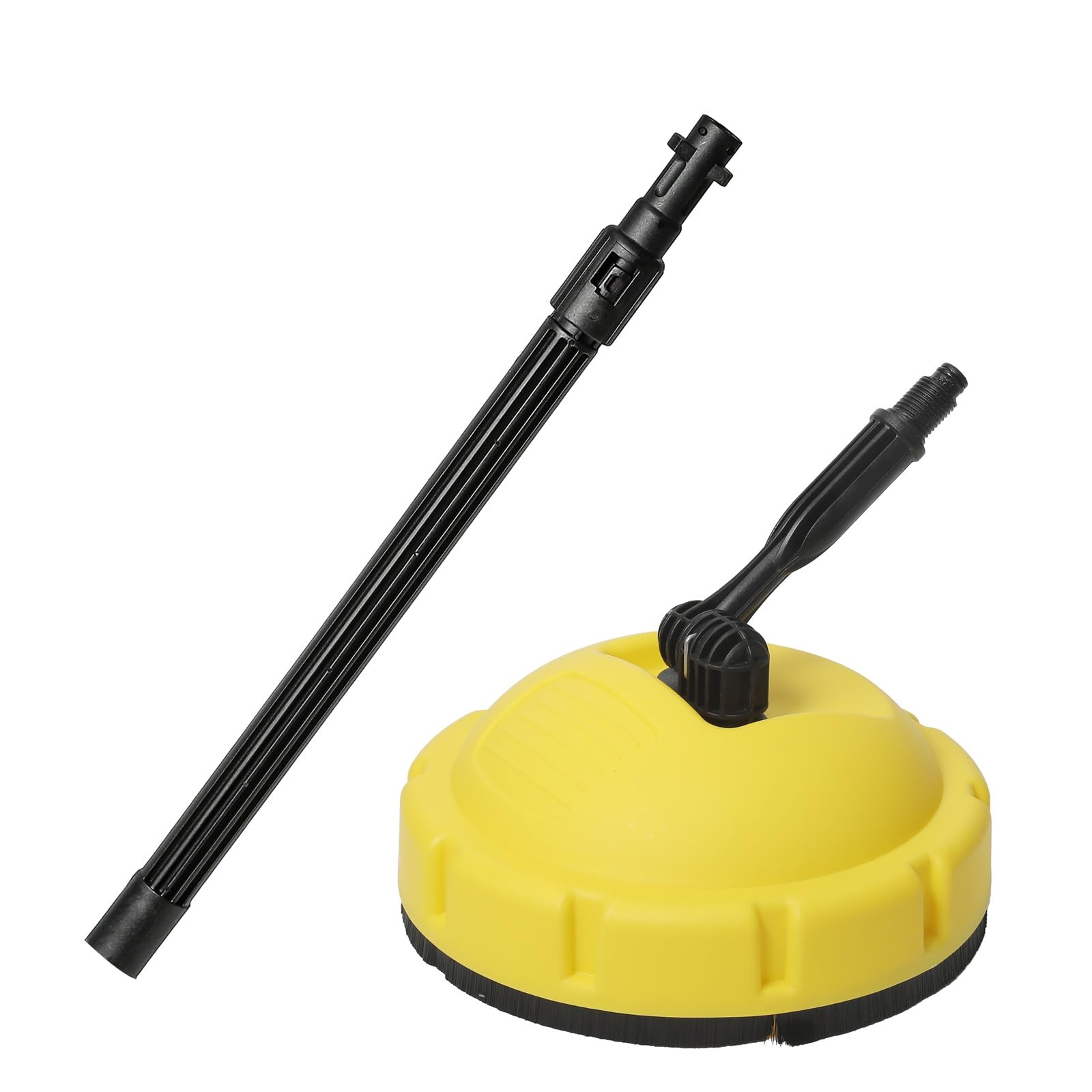 Peamoo A High Pressure Surface Cleaner For Karcher K1 -K7,Patio Cleaner For Pressure Washer,Power Washer Ttachment For Karchers,Pressure Washer Rotary Brush Ccessories For Road,Car,Yard (A)