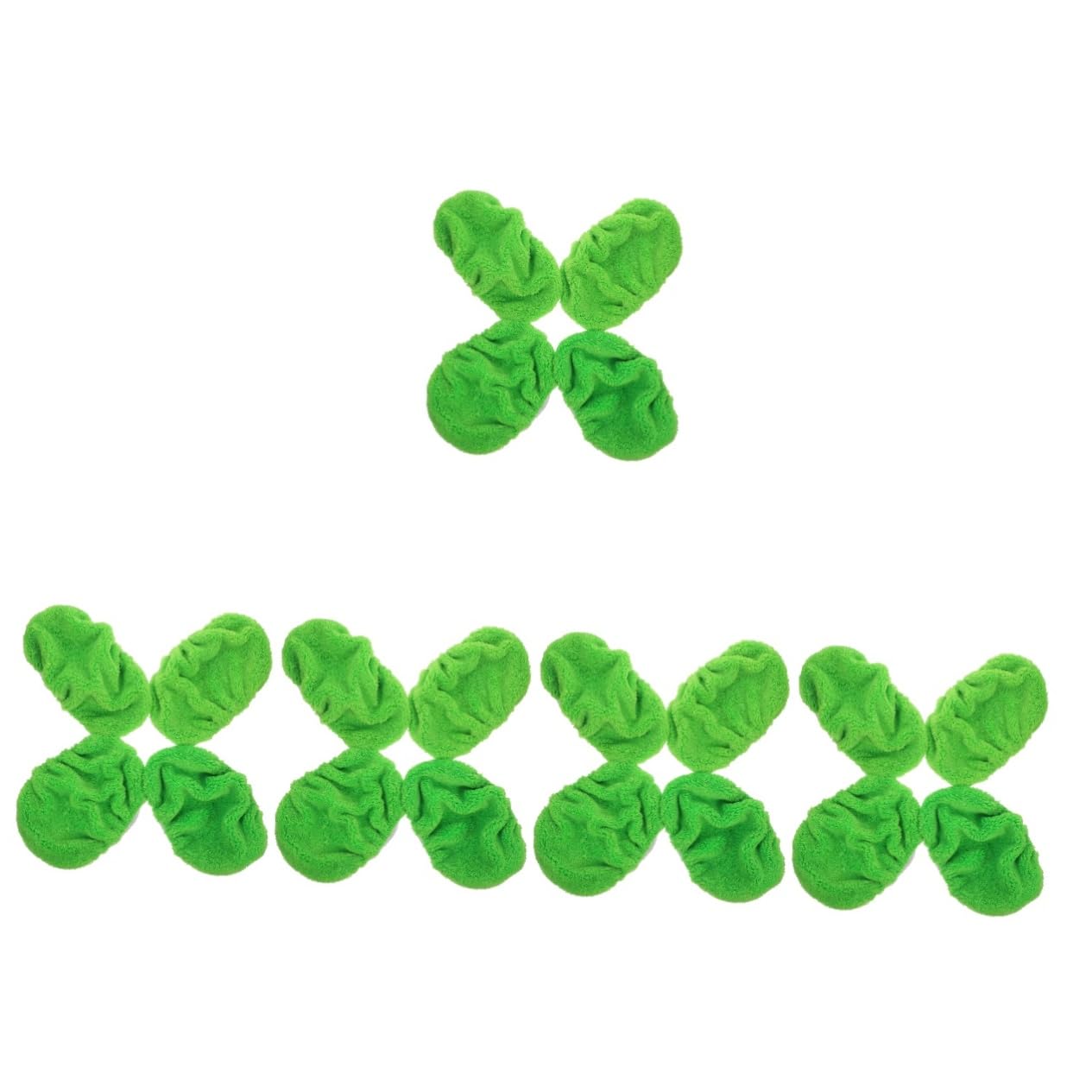 ABOOFAN 20 Pezzi Testina Di Ricambio Per Mop Pulizia Del Mop Cuscinetti Per Mop Parti Di Ricambio Per Mop A Secco Testina Di Ricambio Cuscinetti Per Mop Riutilizzabili Mop Per