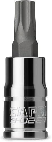 Miniatura 12 de Capri Tools 3-0231 T50 Star Bit Socket, unidad de 3/8 pulgadas