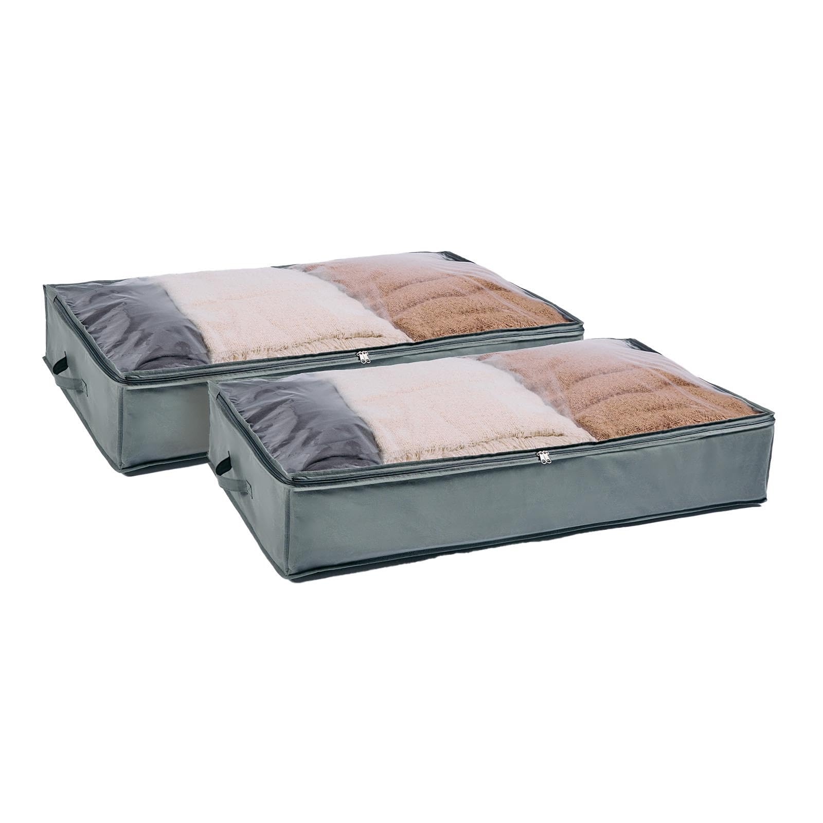 OHS Large Underbed Storage Bags 2 Pack Clothes Shoes Organiser42 X 32 X 60Cm from B&Q