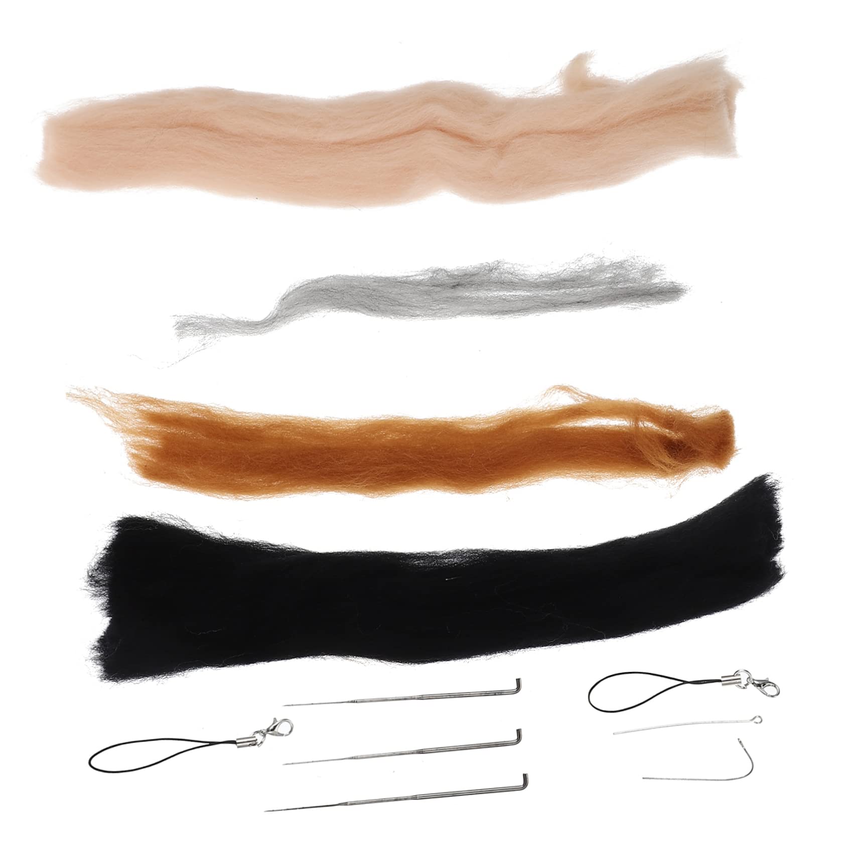 Lurrose 5sets Kit Per Infeltrimento Ago Attività Creativa Fai Da Te Per Ragazzo Ragazza e Adulti Include Materiale Per Creazione Di Animali Feltro Sicuro e Facile Da Usare