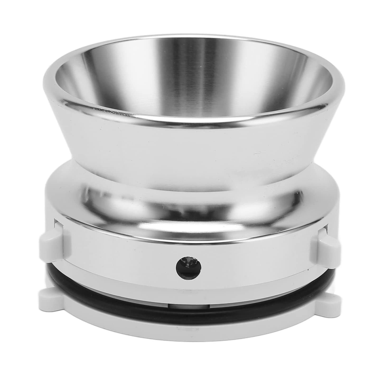 aqxreight Adattatore Hub NAB in Alluminio Set per Studer, Akai e - Dispositivo di Caricamento da 10 Pollici Universali in Argento e Bianco
