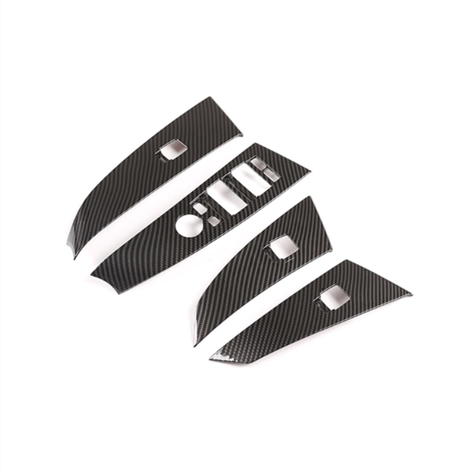 Panneau bouton lève-vitre BMW E60 ABS chrome de rechange - 6