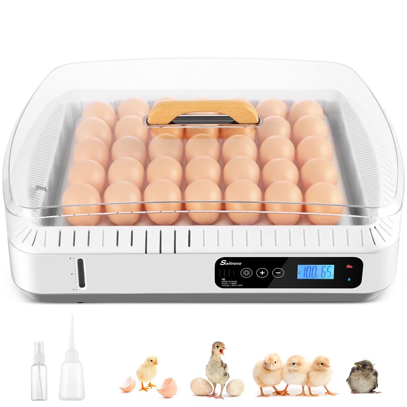Buy Egg Incubator for Hatching Eggs, 35 Eggs Incubator Hatcher Breeder