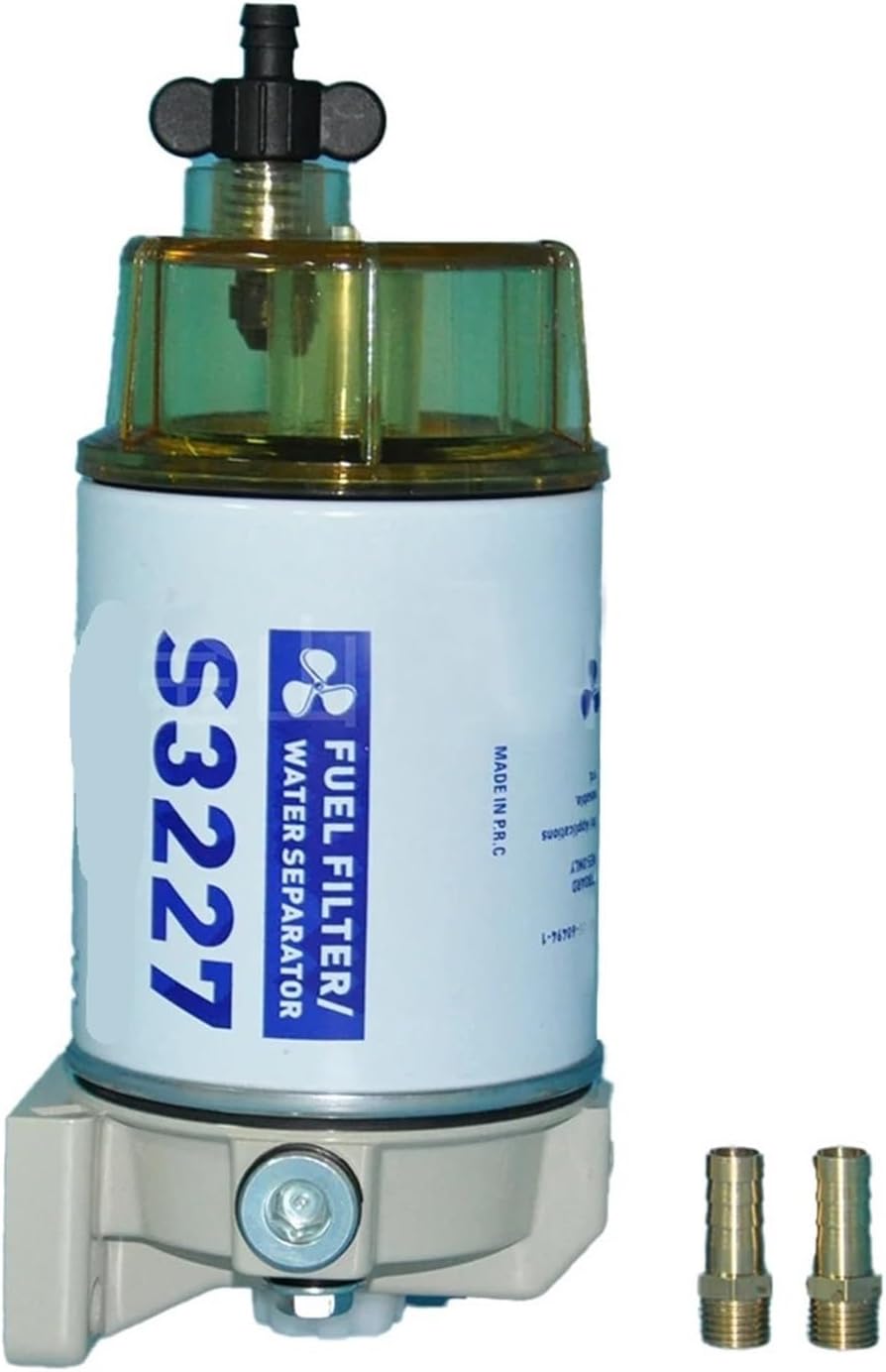 Fuel Water Separator Filter Replacement S3227 Outboard 1 Piece Marine Engine Oil
