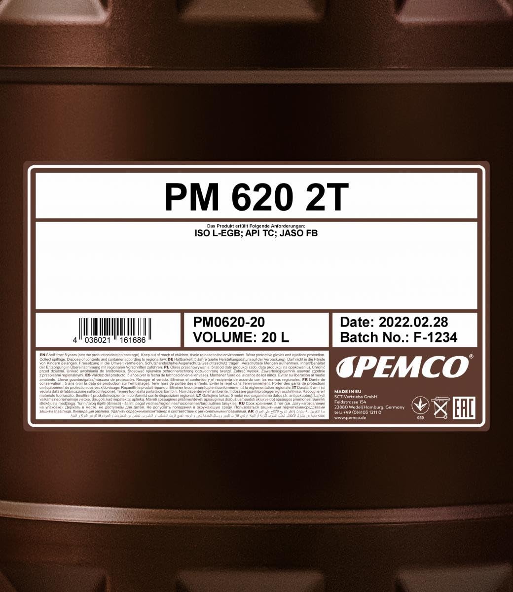 Aceites de Motor para Motos PEMCO iTWIN 620
