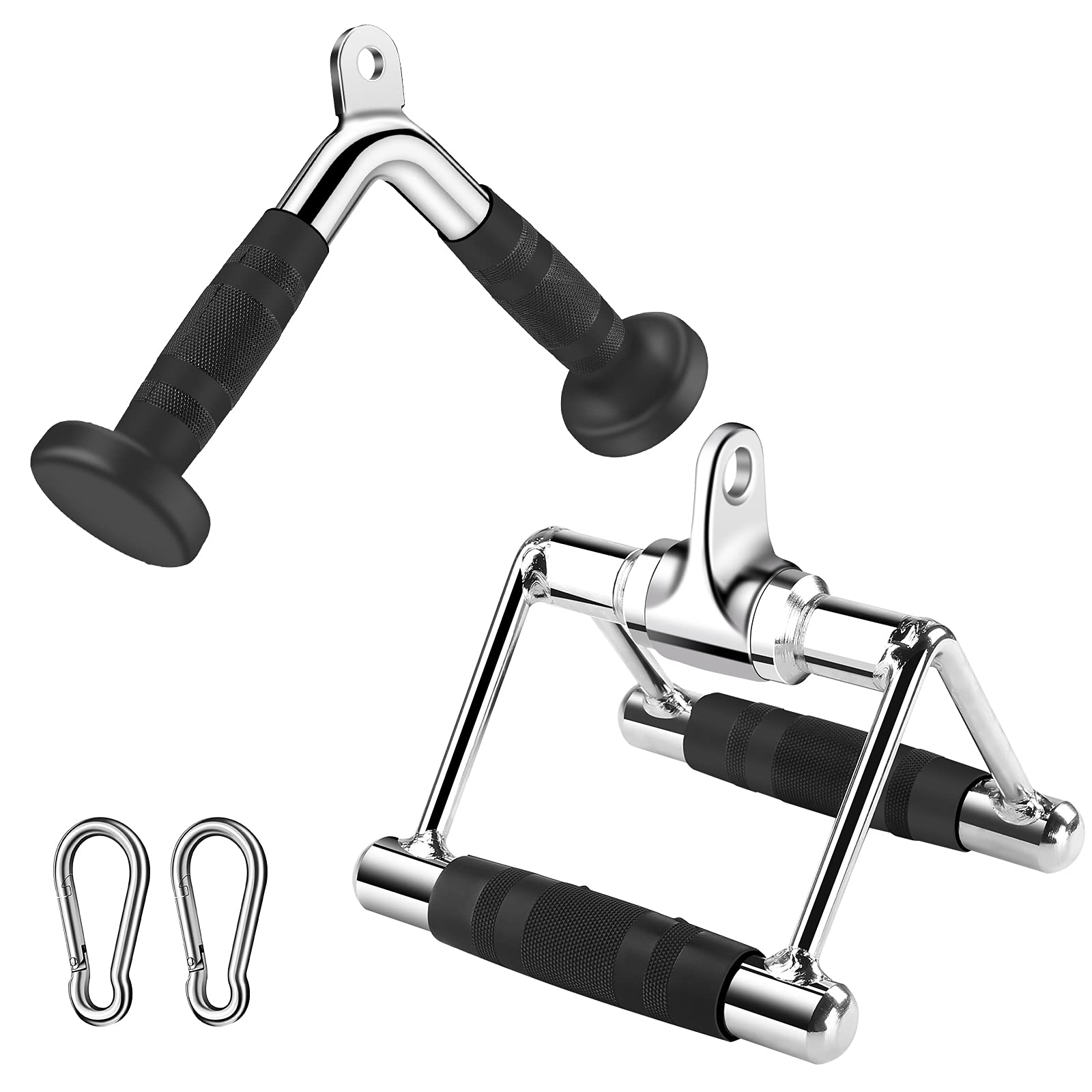Buy Ulalov Double D Handle Cable Attachment, Triceps Pull Down Rope